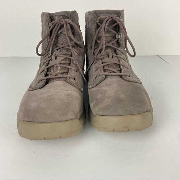Nike Men’s SFB 6″ Leather Sneaker Boot Mushroom Size 14 Tactical Field Utility - Picture 2 of 11